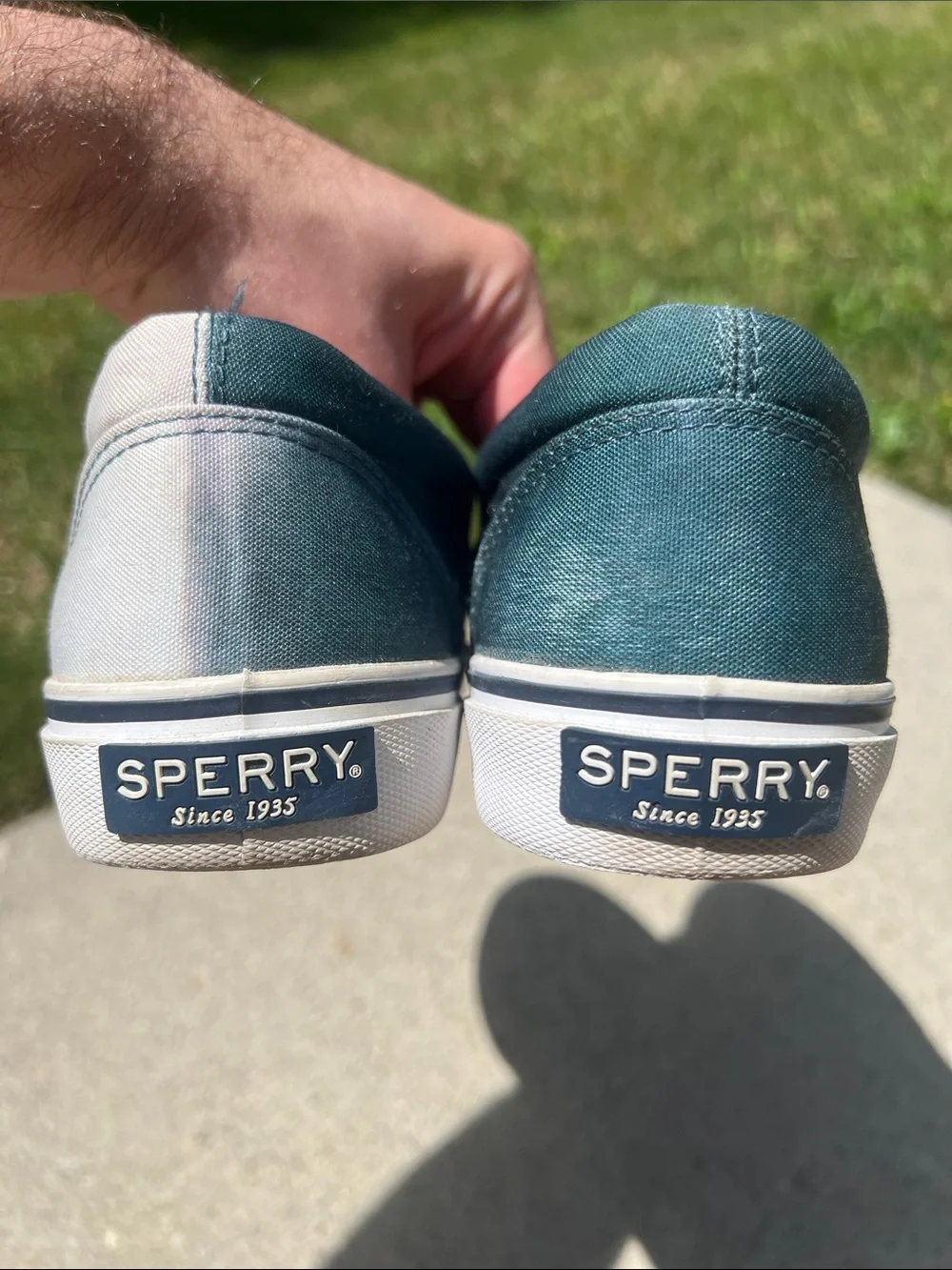 Sperry Topsider Jaws Graphic Slip-On Boat Shoe Sneakers Men’s Size 9M